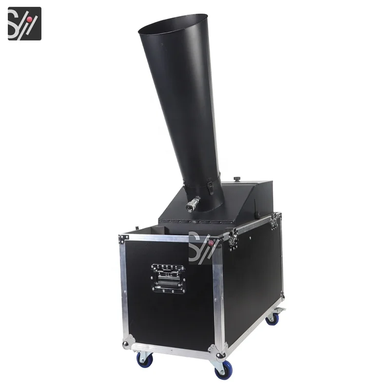 Сценический большой CO2 радужная ручная/DMX512 конфетти машина выдувная бумага пушка для свадебной вечеринки