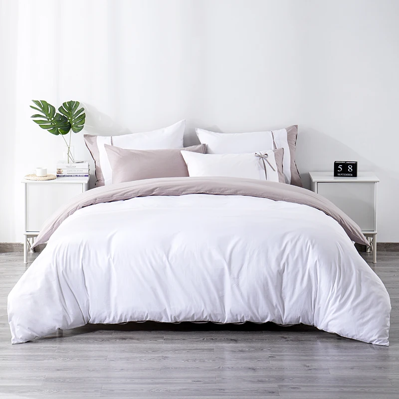  Ruikasi RKSB-0296 Wholesale 100% Cotton Fashion Bedsheet Set Duvet Cover Quilt Bed Sheet With Butterfly