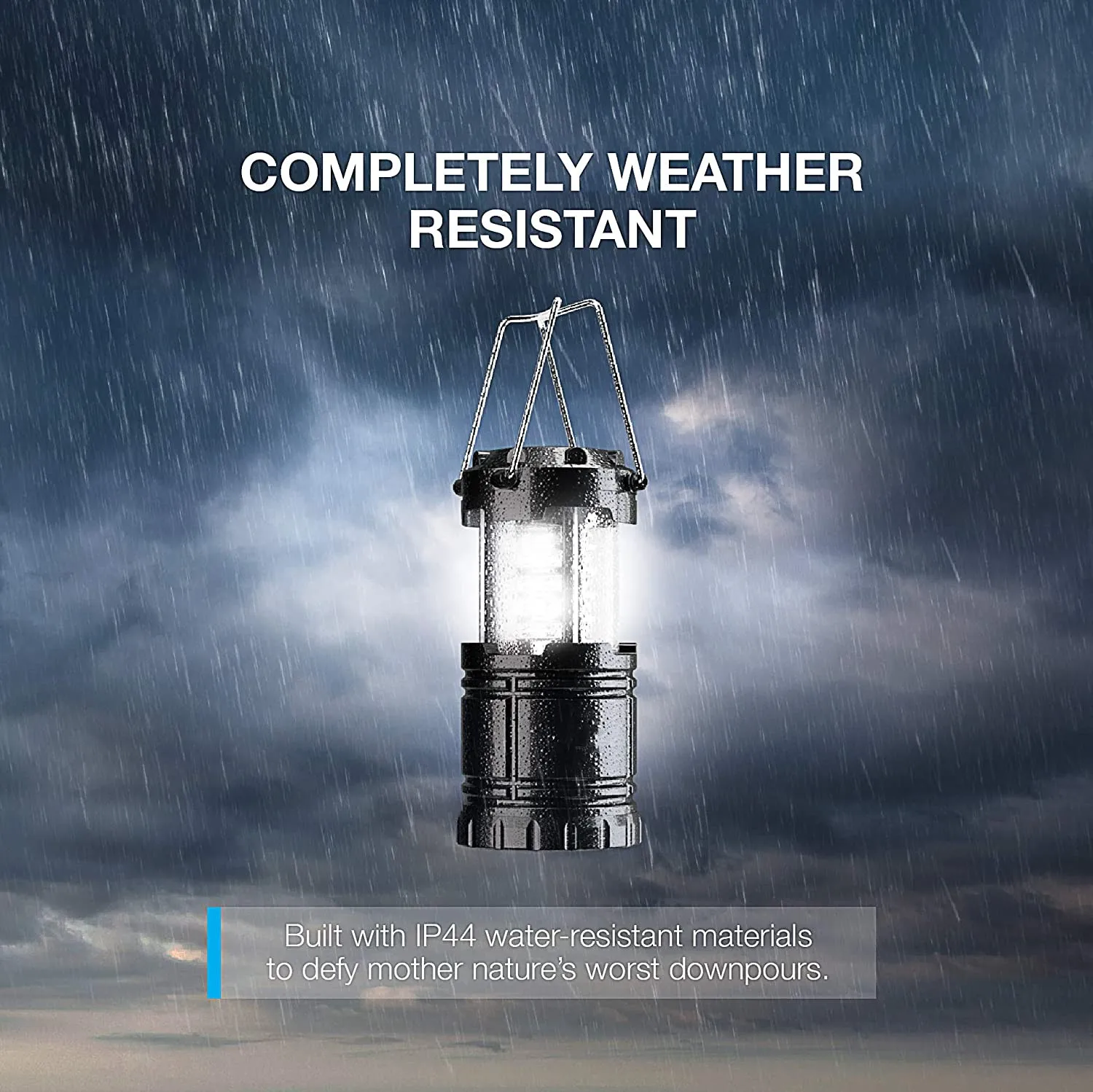Camping Lantern Battery Powered LED for Power Outages, Emergency Light Operated Lamp,Camping Gear Accessories Essentials