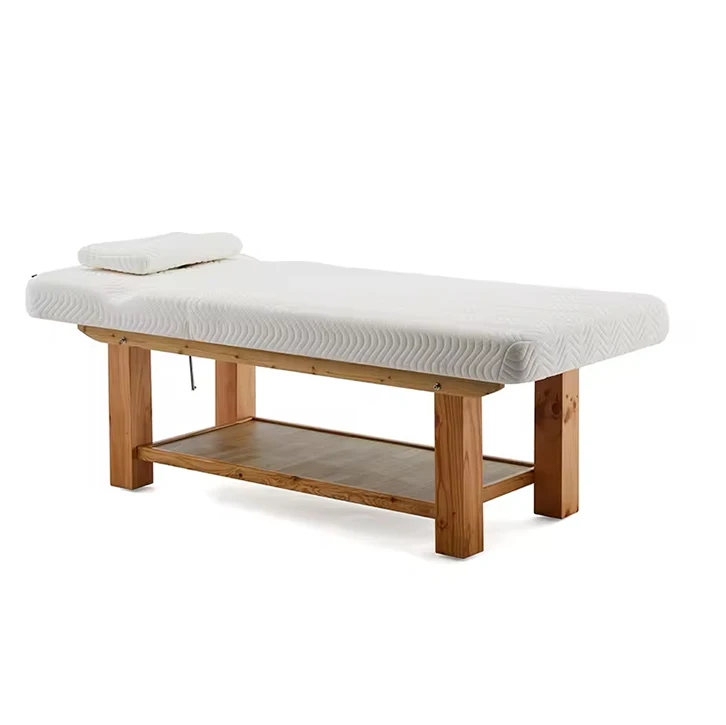 China Factory Hot Selling tattoo beauty massage bed high quality spa moxibustion bed massage table