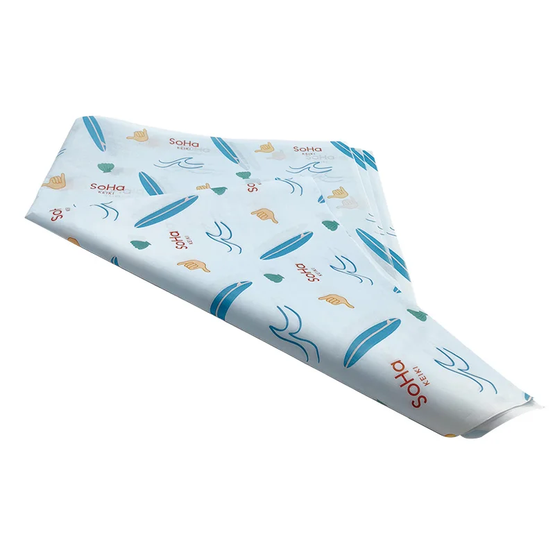 Qingdao Grease Proof Burger Wrapping Paper For Clothing Gift Packaging