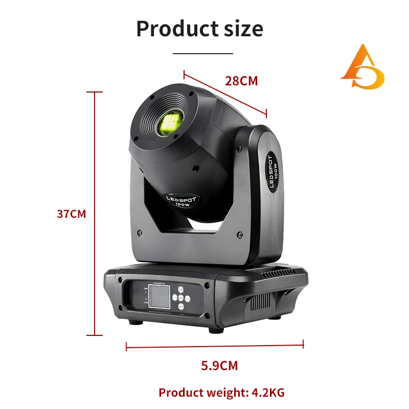 Manufacturer wholesale mini small led moving head spotlight 100w rgbw led moving head light