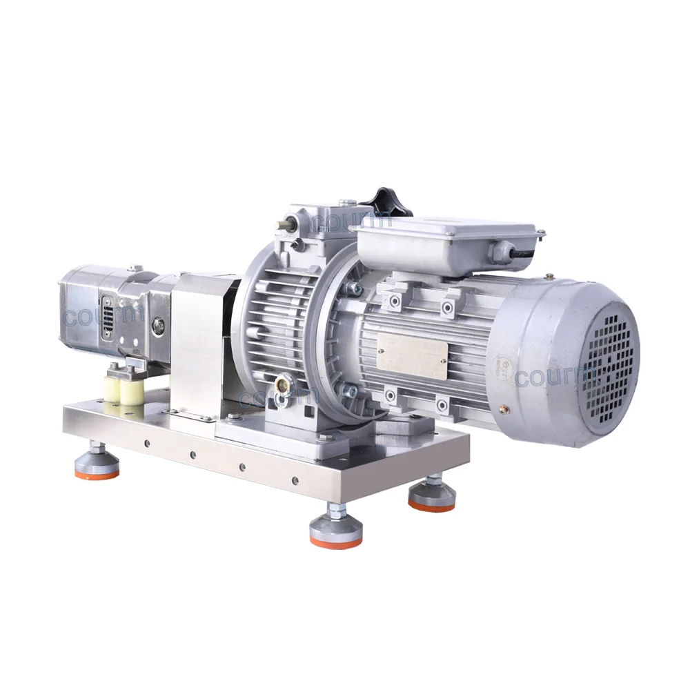 COURM high quality whole sale horizontal stainless steel single screw rotor honey transfer pump