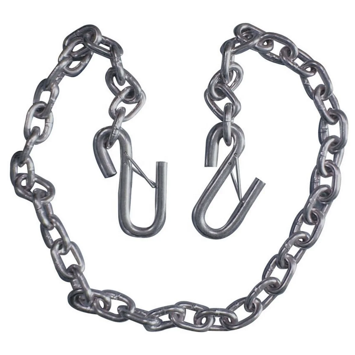 USA Standard G30 Galvanized Trailer Hitch Towing Safety Chain With S Hook