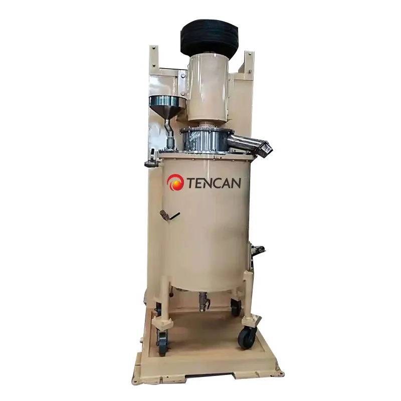 China Tencan TCM-1000 1.5-2.5T/H rare earth, lithium iron phosphate wet mining powder ultrafine grinding mill machine