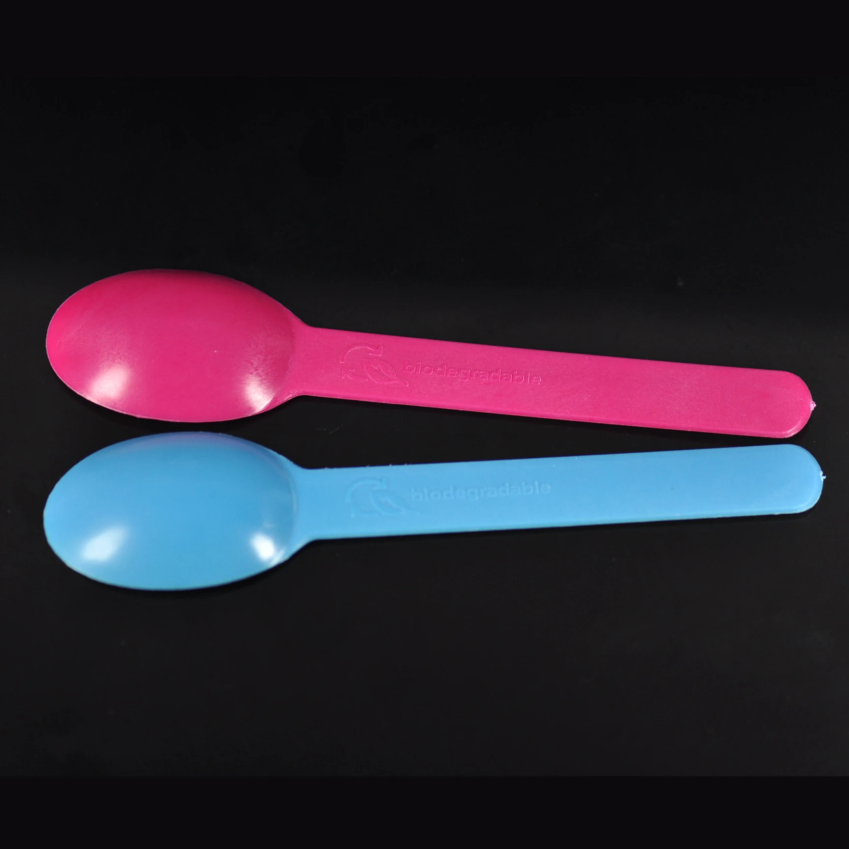 custom biodegradable ice cream spoon yogurt spoon