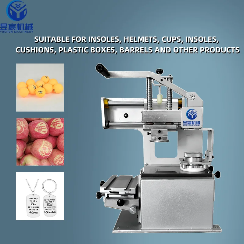 Stable Automatic Grade Manual Platform Pad Printer New Condition Screen Printer Paper Label Easy Operation Core Bearing