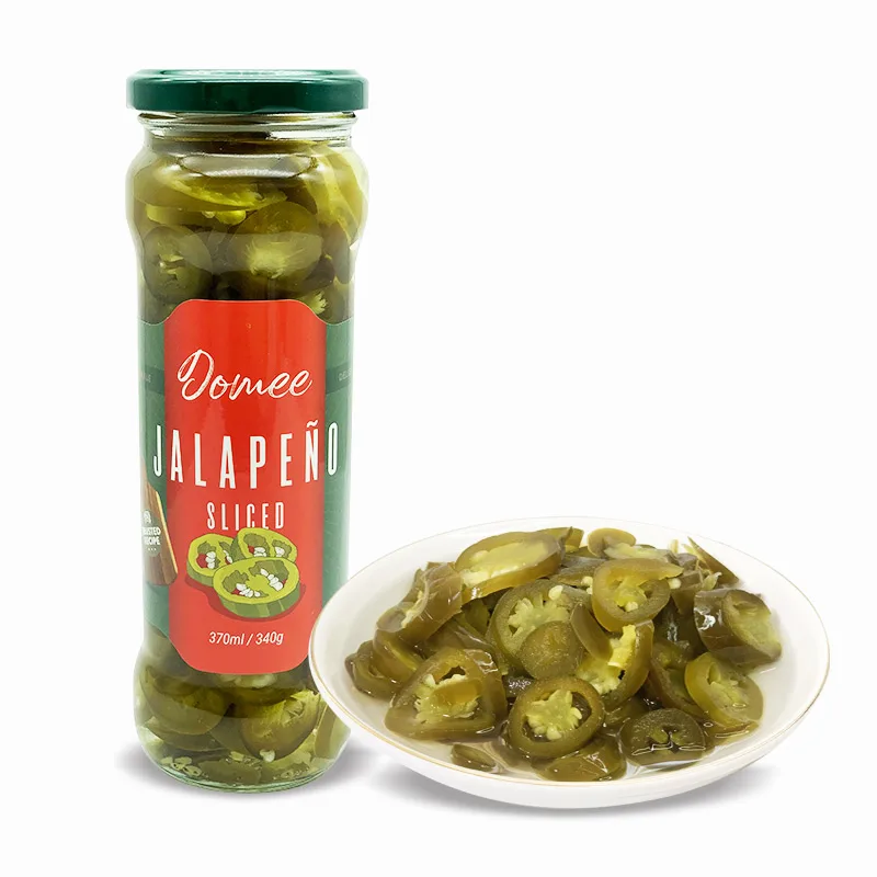 High Quality 2024 China Factory Glass Bottle Packaging Canned Food Canned Green Jalapeno Pepper
