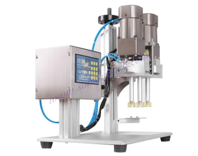 Hot sale semi automatic screw lid bottle capper/semi automatic capping machines for diameter 20mm to 50mm