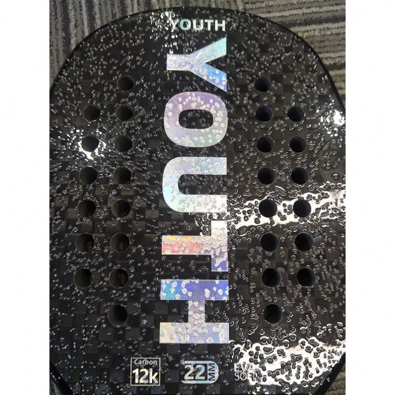 Professional Tennis Racket Padle Carbon Fiber Face Beach Tennis Rackets Set One Racket+Two Tennis Racketbal+Net Bag