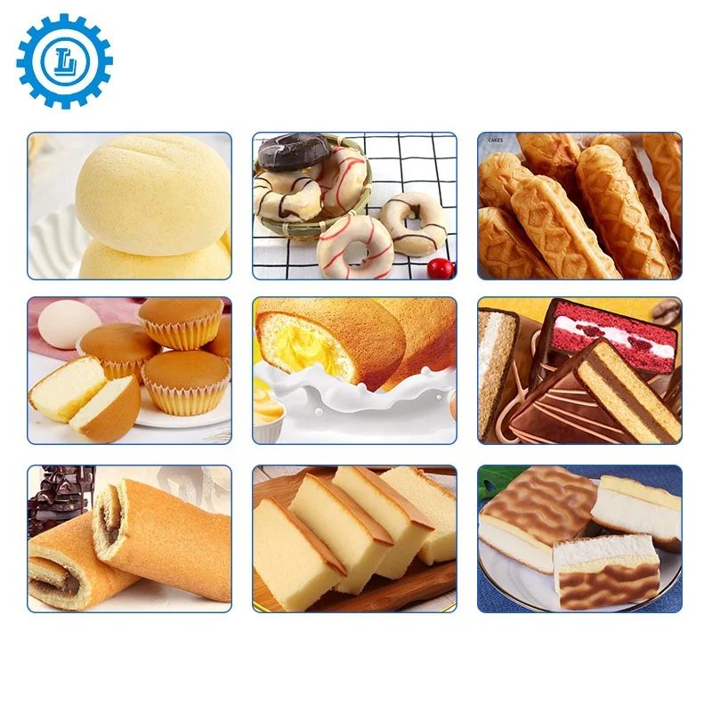 automatic cake making machine for chocolate cake/donuts/brownie depositor cake and cookie machine