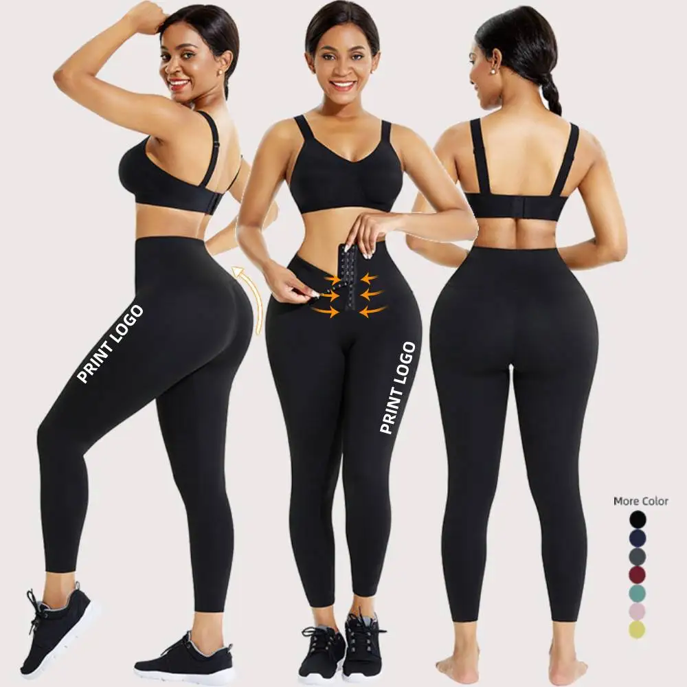 
Hot Selling 2020 Autumn Yoga Pants Leggings Women Corset Abdomen Hip Enhancer High Waist Elastic Fitness Yoga Shorts 