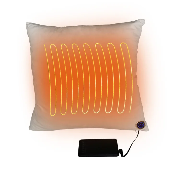 2024 New Heating Cushion Heated Pillow Hands Warm Back Warmer For Sofa,Chair,Bed And Outdoor Camping,Picnic