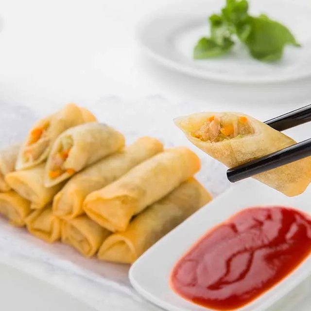 Chicken spring roll meicheng chunjuan Chinese  fried spring roll