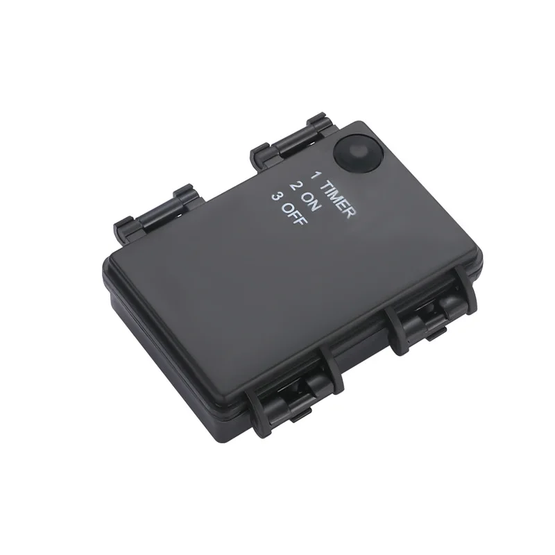 4.5V 3xAA 3 AA 3AA Waterproof ABS Timing Flashing Function Battery Holder with cover switch wire lead