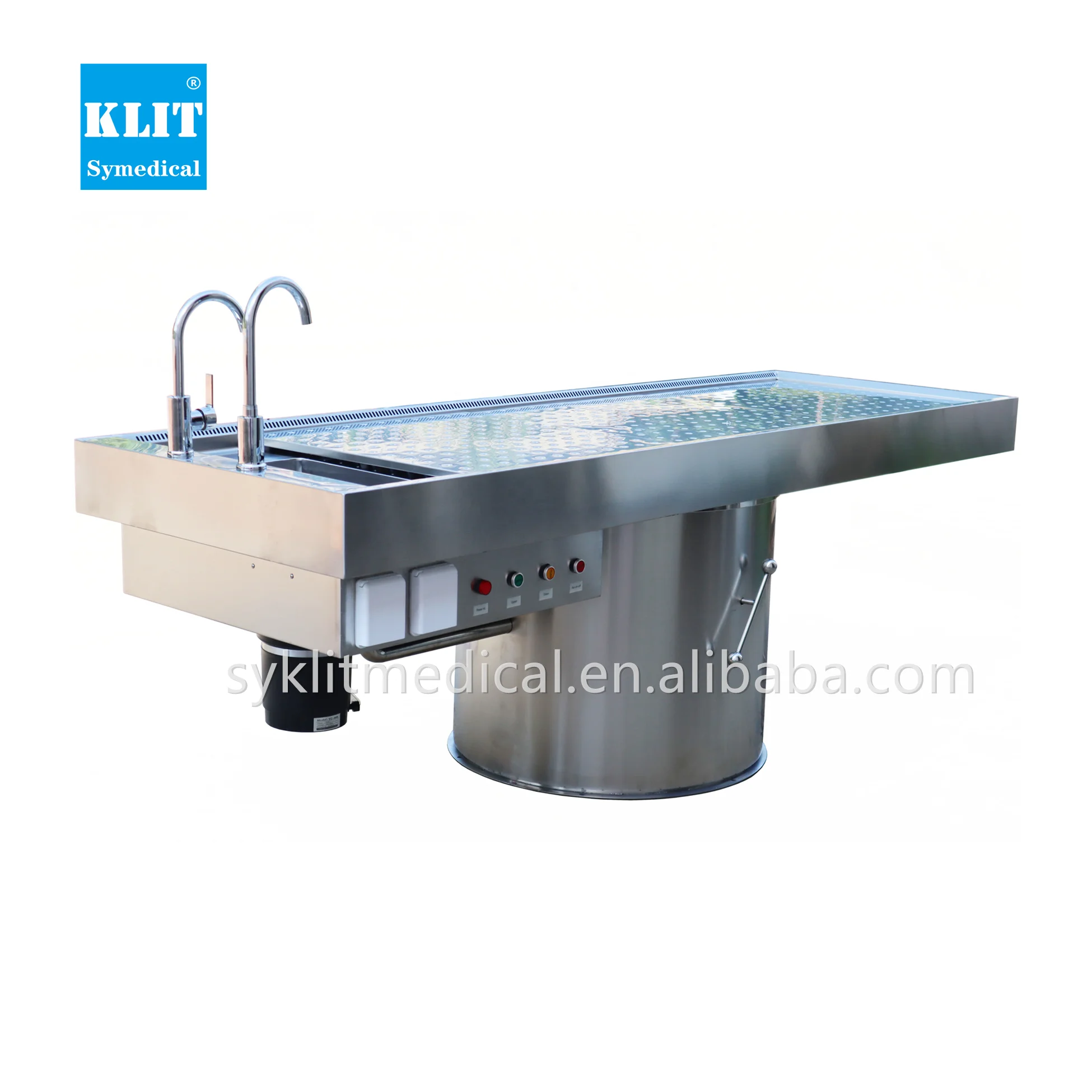 KLT-J670B Forensic autopsy table Mortuary lifting dissection table