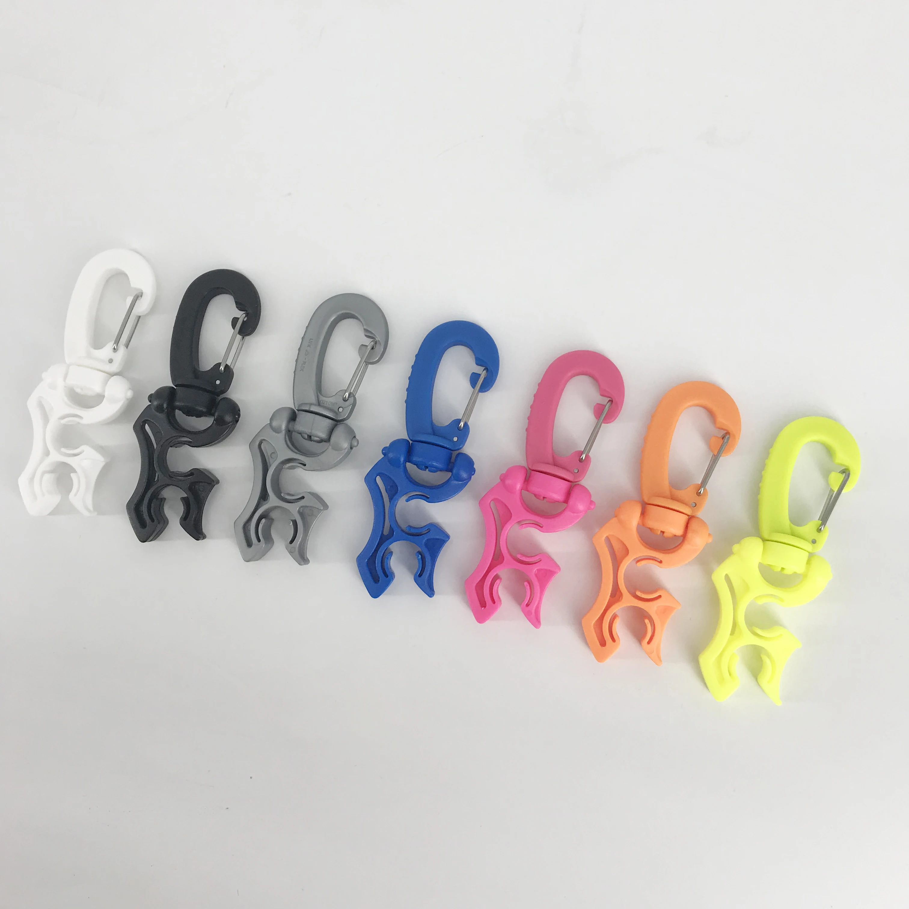 Diving Equipment Multicolor Multi-purpose Plastic Hose holder clip for diving