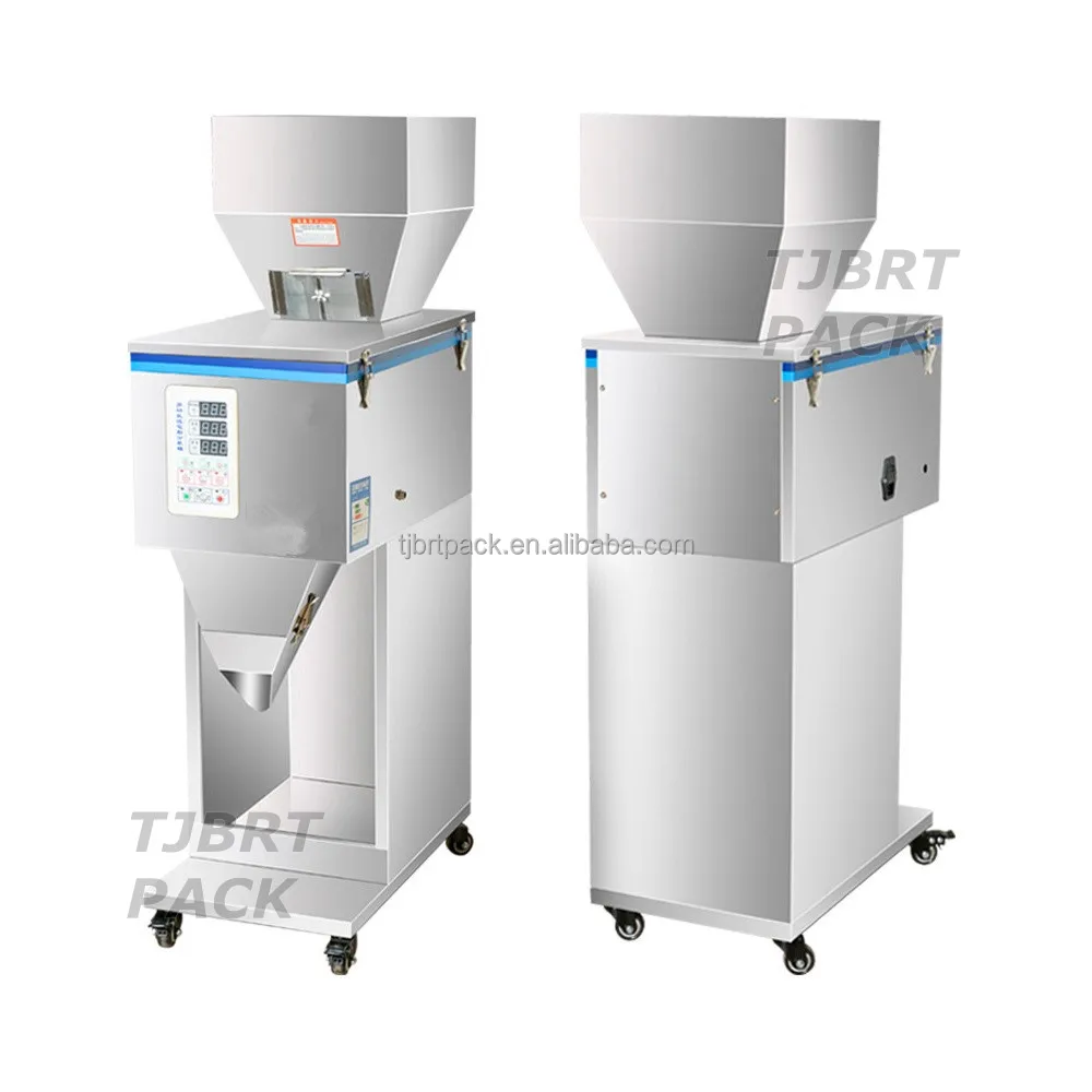 Large Capacity Grain Rice Coffee Potato chips Dispensing packing machine With Big Hopper Powder Grain weighing Filling machine