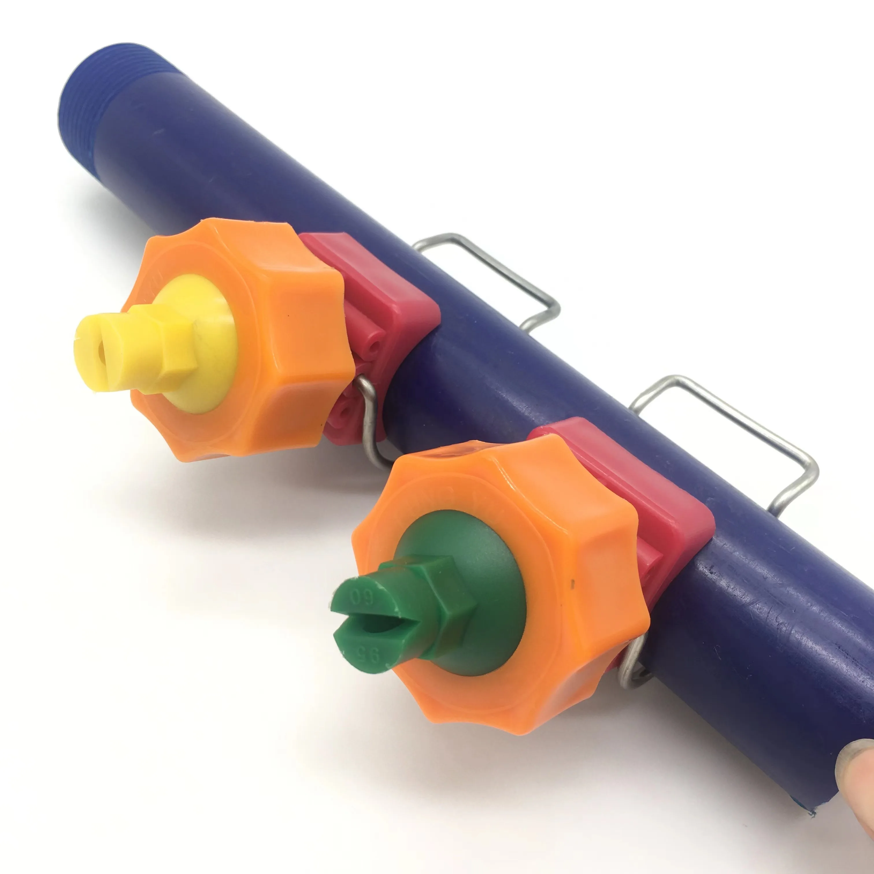 plastic spray nozzle for treatment