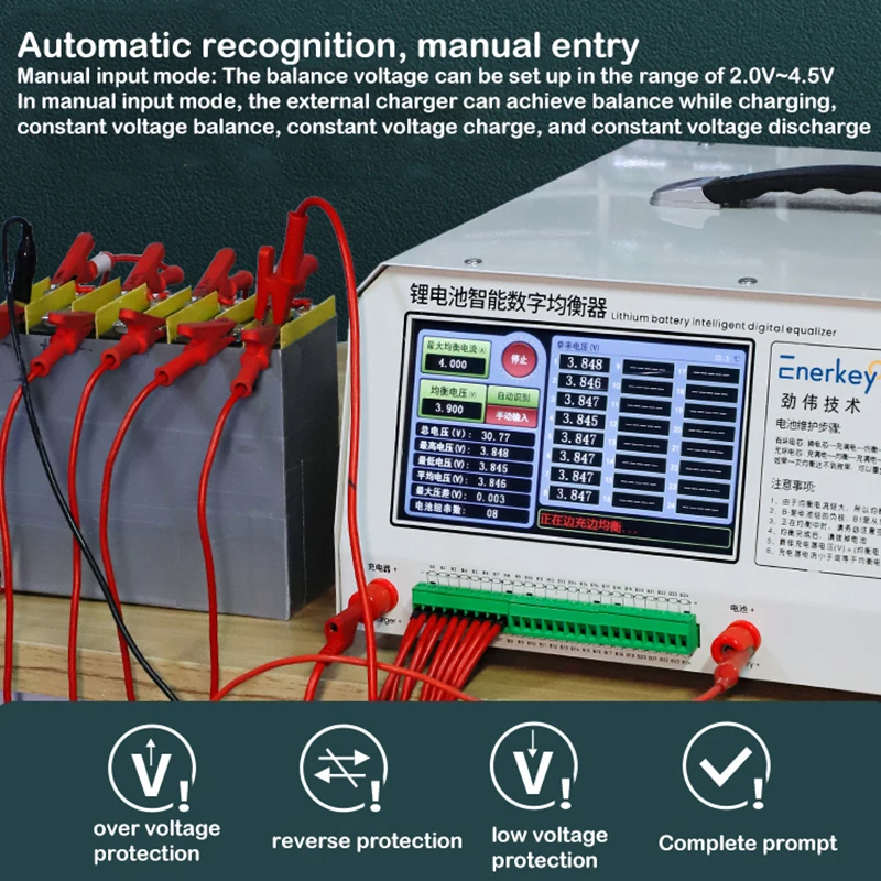 8S 16S 24S 14A Lithium Battery Equalizer Differential Voltage Repair Smart Charge Discharge Active Balance Li-ion Lifepo4 LTO