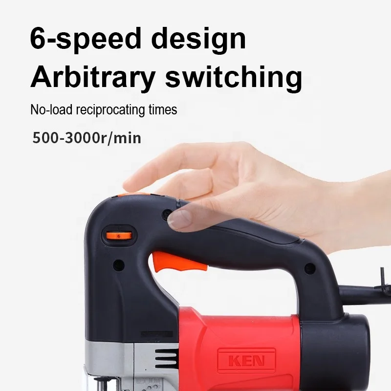 Ken jig saw cutting machine 550w high power wood saw metal saw in stock