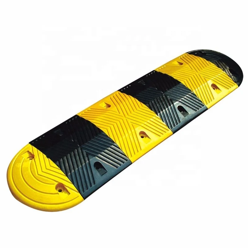Low Price High Quality Traffic Roadway Rubber Speed Breaker Road Hump Bumps