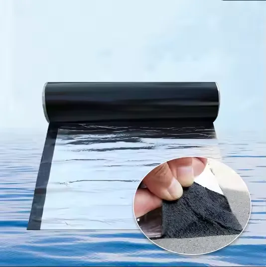 Self Adhesive Bitumen Roof Materials Nails Fixing Asphalt Roofing Shingles And Felt In Roll For Plywood House Projects