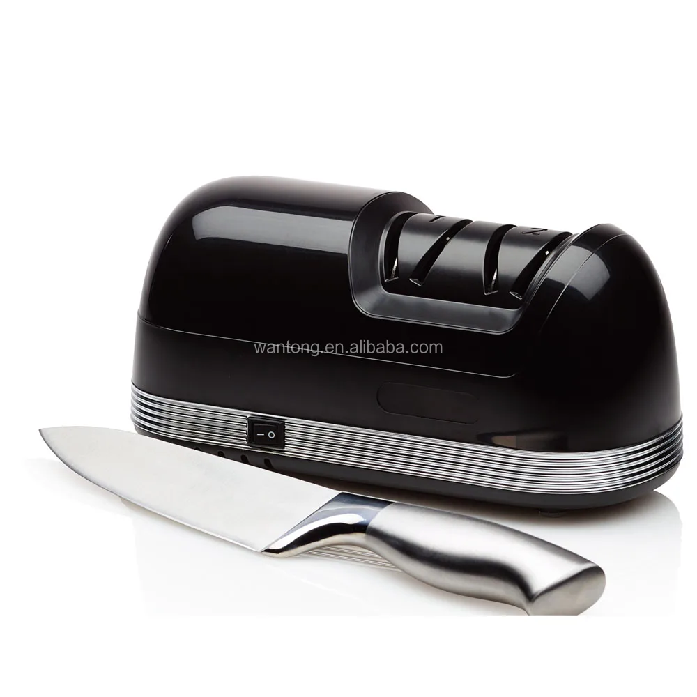 2 Stage Diamond Electric Knife Sharpener Hot Sale Kitchen Knife Grinder