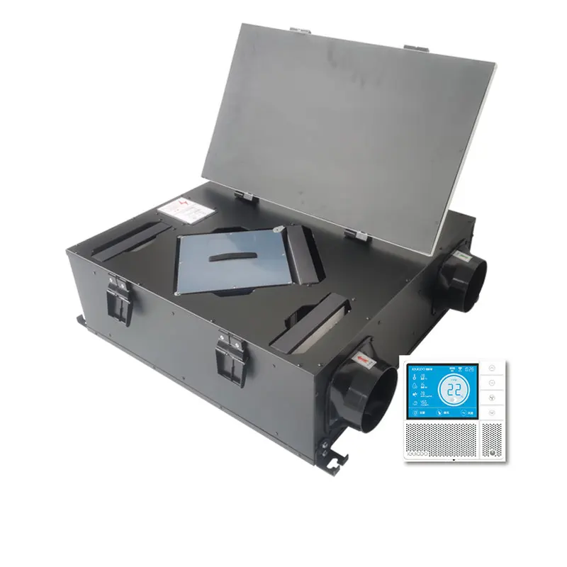 Industrial Modern Energy Recovery Ventilation System for Bathroom Kitchen Warehouse and Hotel