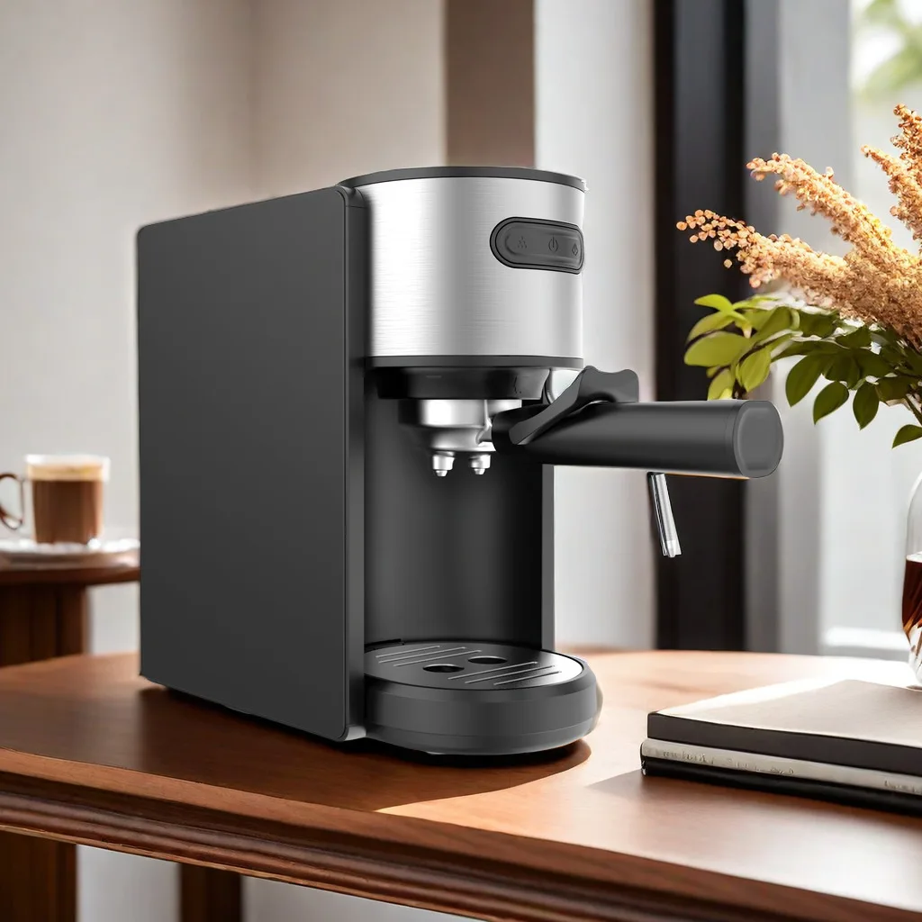 New design ULKA 15bar 20bar pump espresso coffee machine home office electric automatic coffee machine