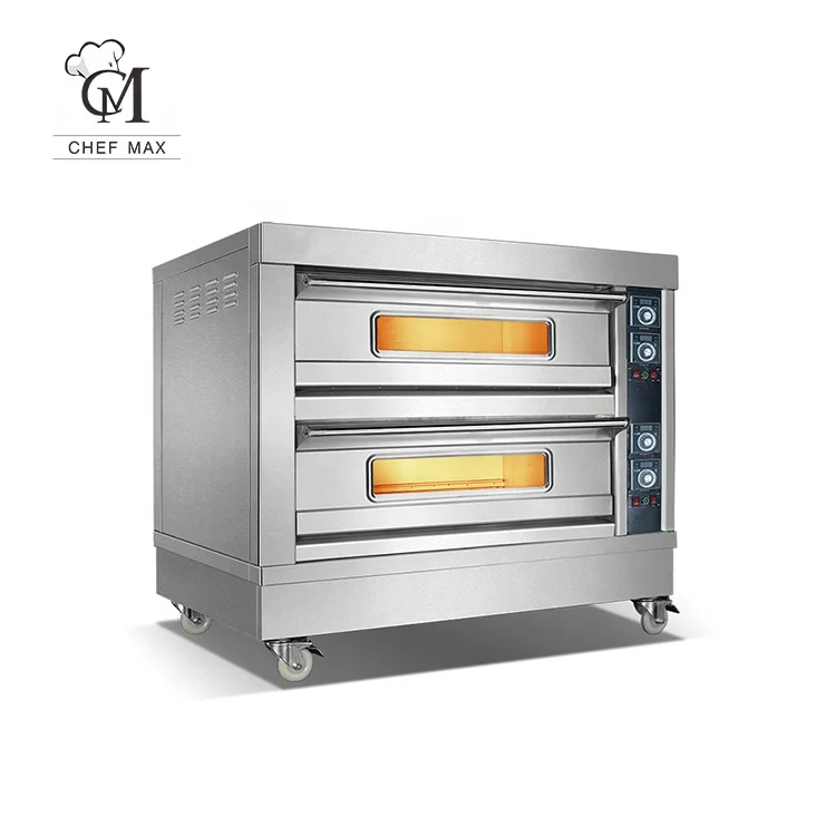 
Industrial Multi Trays 220/380V Professional Luxury Bakery Baking Deck Oven Bread Bakery Machine Electric Pizza Oven 