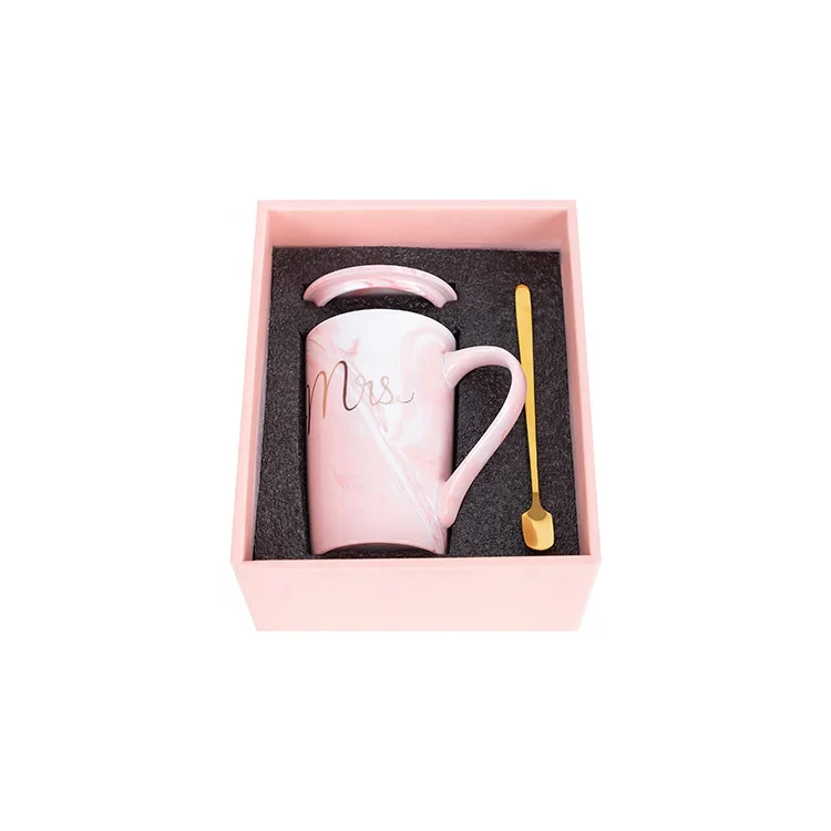 Wedding Souvenir Couple Drinking Glasses Custom Mini Ceramic Coffee Mug