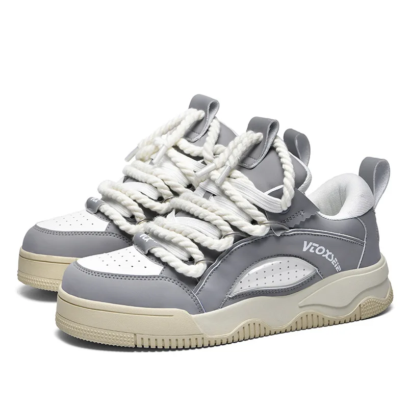 DLD New Sports And Leisure Shoes Niche Denim Versatile Low Cut Retro Board Shoes Skateboard Shoes