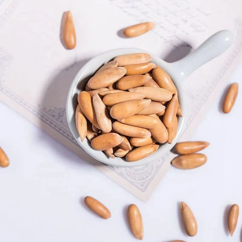 Seeds Raw Cedar Roasted Kernels Pine Nut Without Shell Pine Nuts Dried Fruit Red Pine Nuts