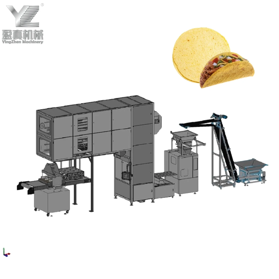 Ying Machinery Breakfast Burritos Production Line Machine