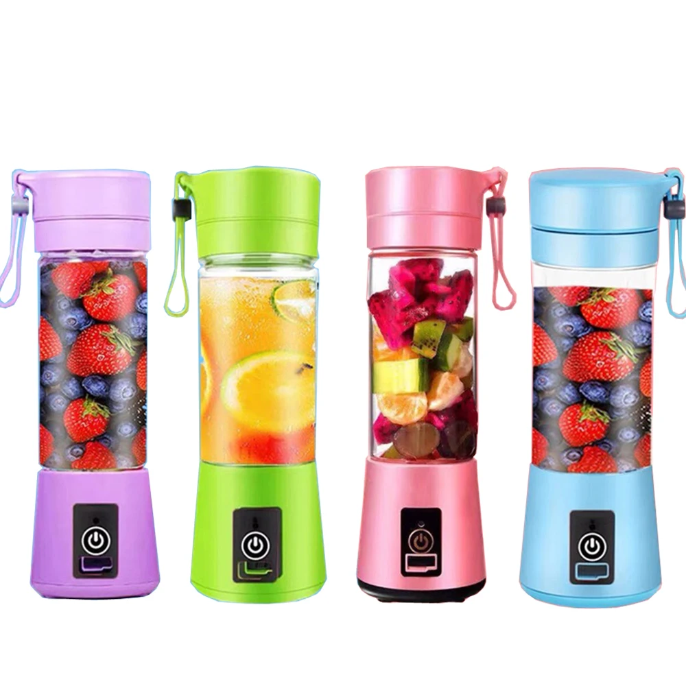 
2017 mini portable travel juice cup electric blender mixer juicer usb charger juice blender 