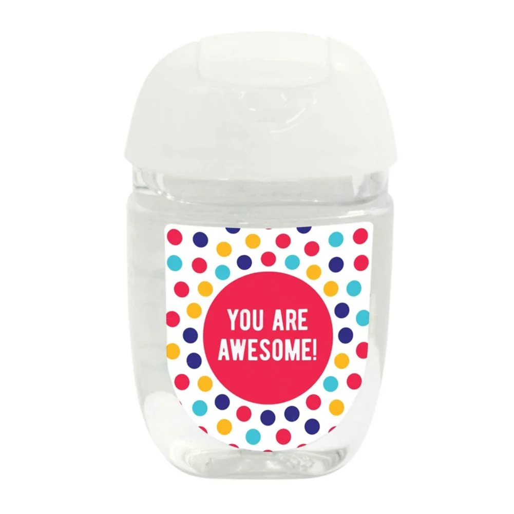 Bath and Body Small Waterless Portable Travel Mini Hand Sanitizer with Logo