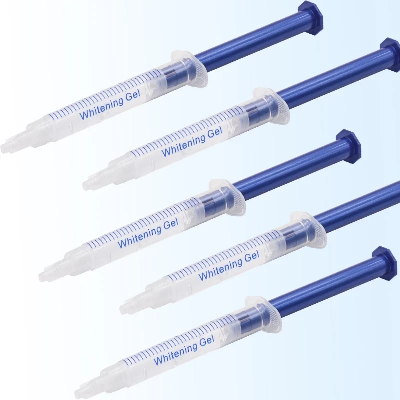 US ADA Recommend Professional 16%  Hydrogen Peroxide Teeth Whitening Gel Syringe with Custom Logo Private Label