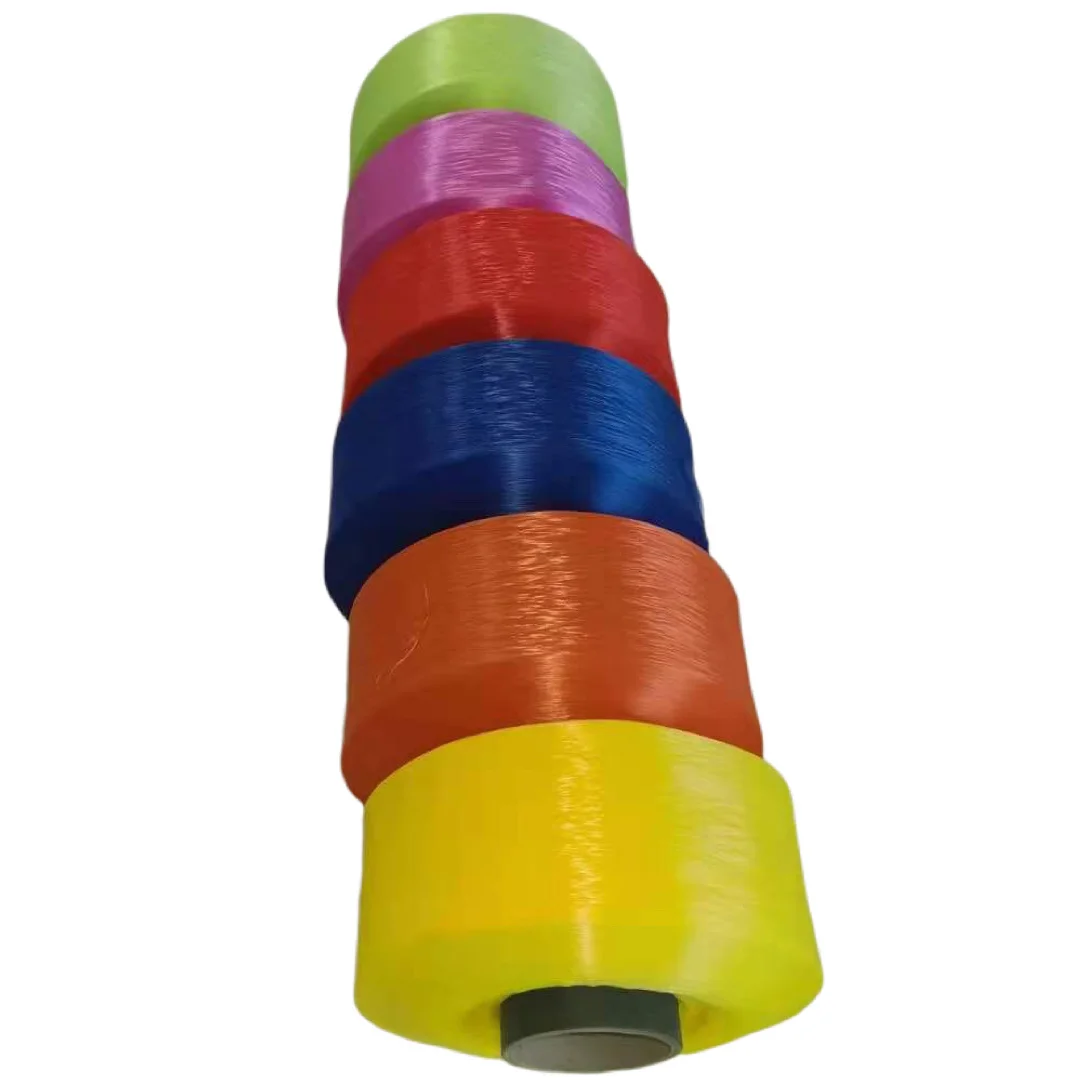 Cheap price  300-2000D  high quality polypropylene filament yarn for knitting and weaving polypropylene yarn