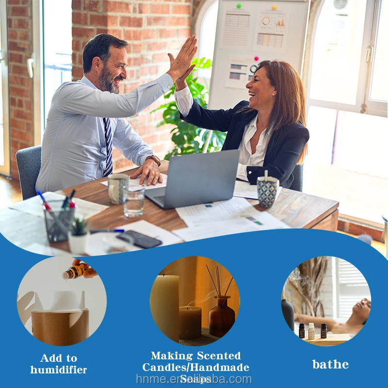 Top quality ylang ylang essential oil certified pure natural plant essential oil humidifier candle handmade soap raw material