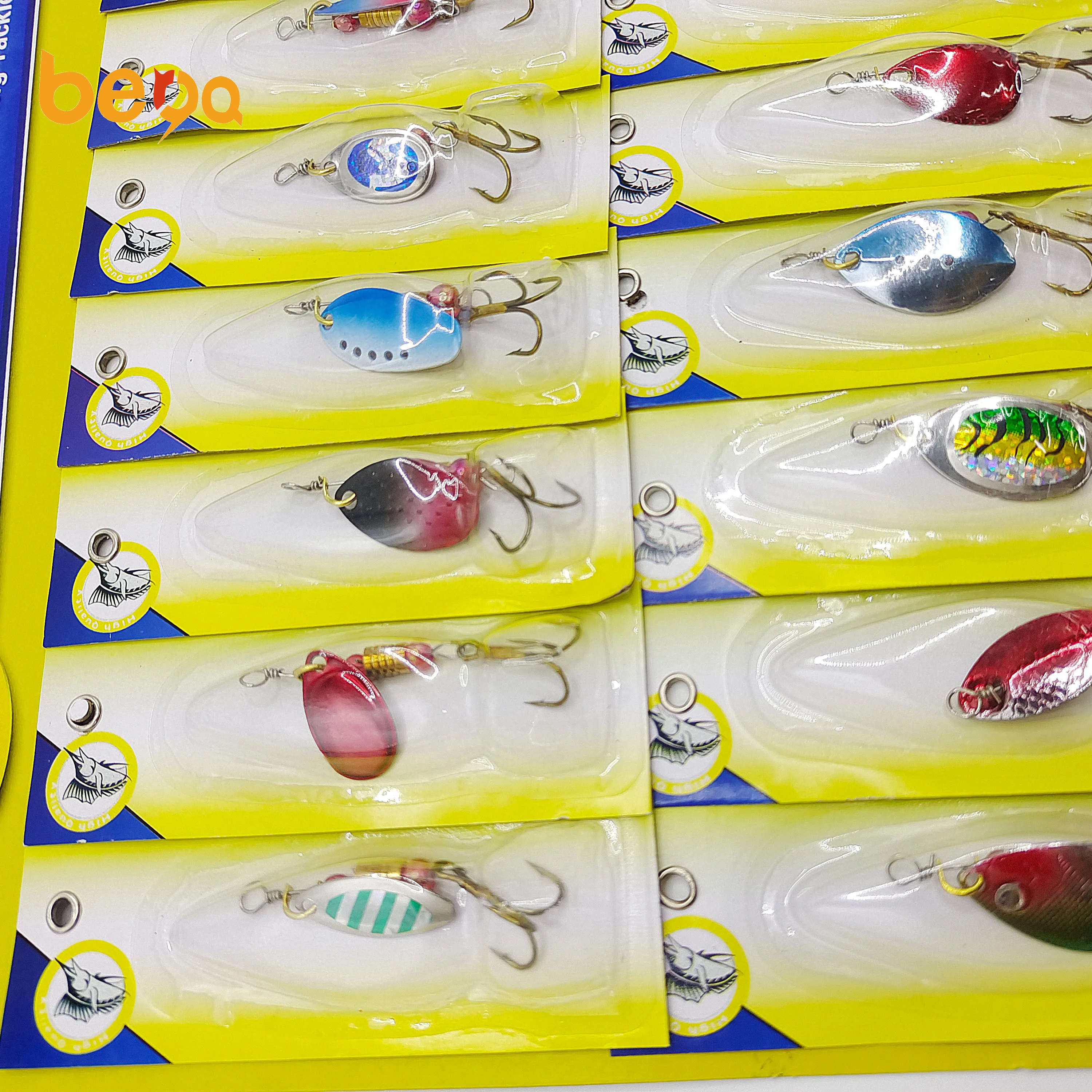 30-Piece Luia Glitter Rotating Fishing Lure Simulated Perch Trout Pencil Bait for River Lake Stream ABS and PVC Material