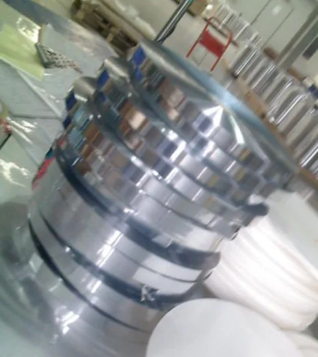 Aluminum/mylar strip