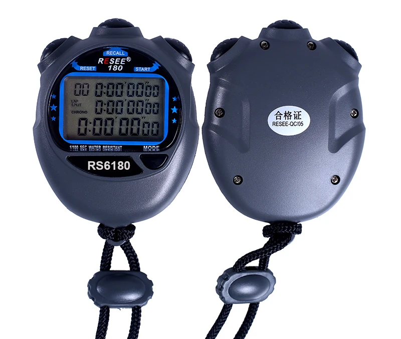 Оптовая продажа, водонепроницаемые спортивные большие цифровые часы-Секундомер