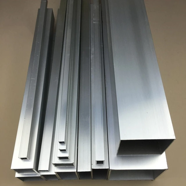 Wholesale profile aluminium 6061 6063 alloy extrusion square aluminium tubes