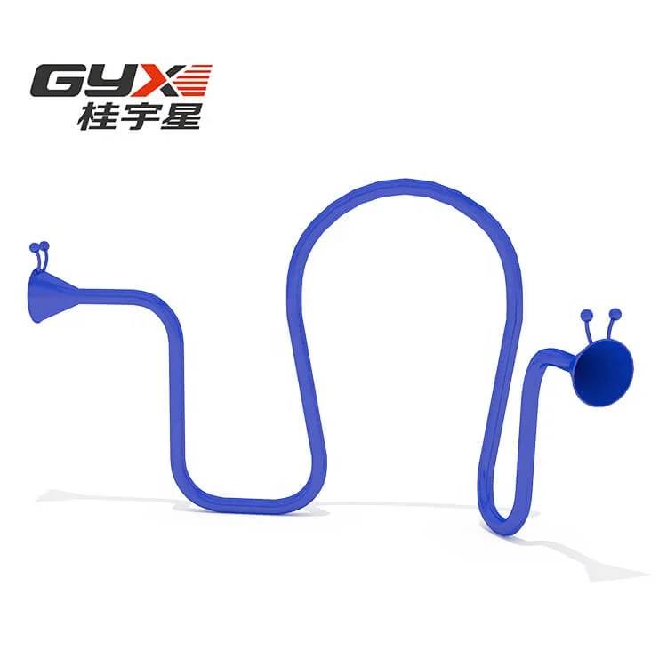 GYX Sports Music Toy Park Playground Iron Pipe Microphone Tube Megaphone Playground Games