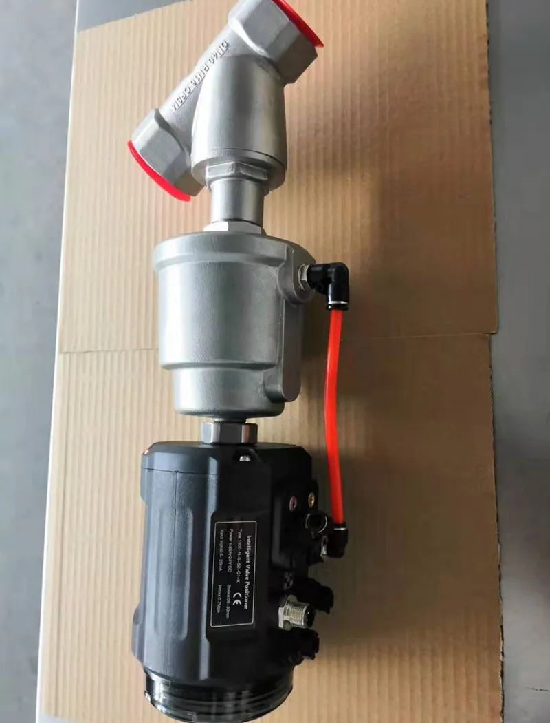 pneumatic Control Valve With Positioner Smart   Intelligent Positioner