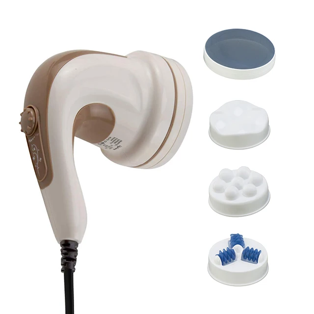 LUYAO low price popular handheld fat reduction rotating slimming massager