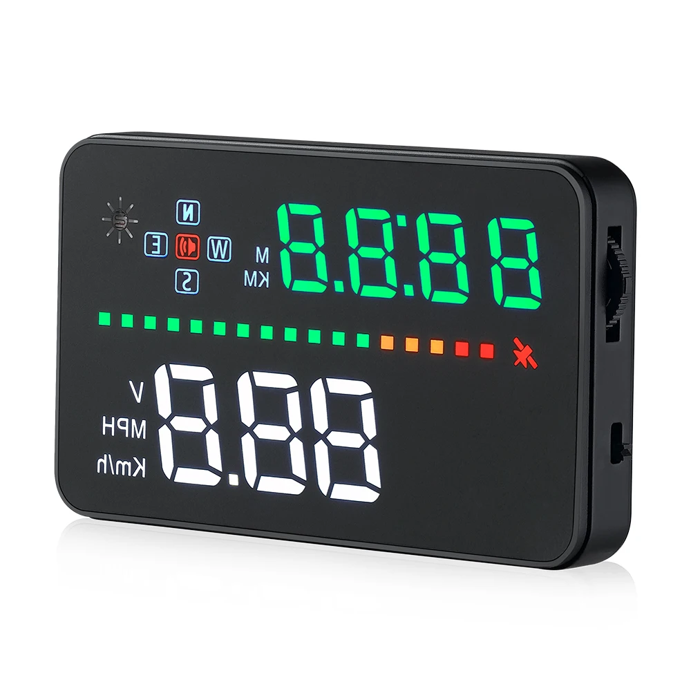  Идеальный автомобильный проекционный дисплей HUD OBD2 3 5 дюймов A3 подключение
