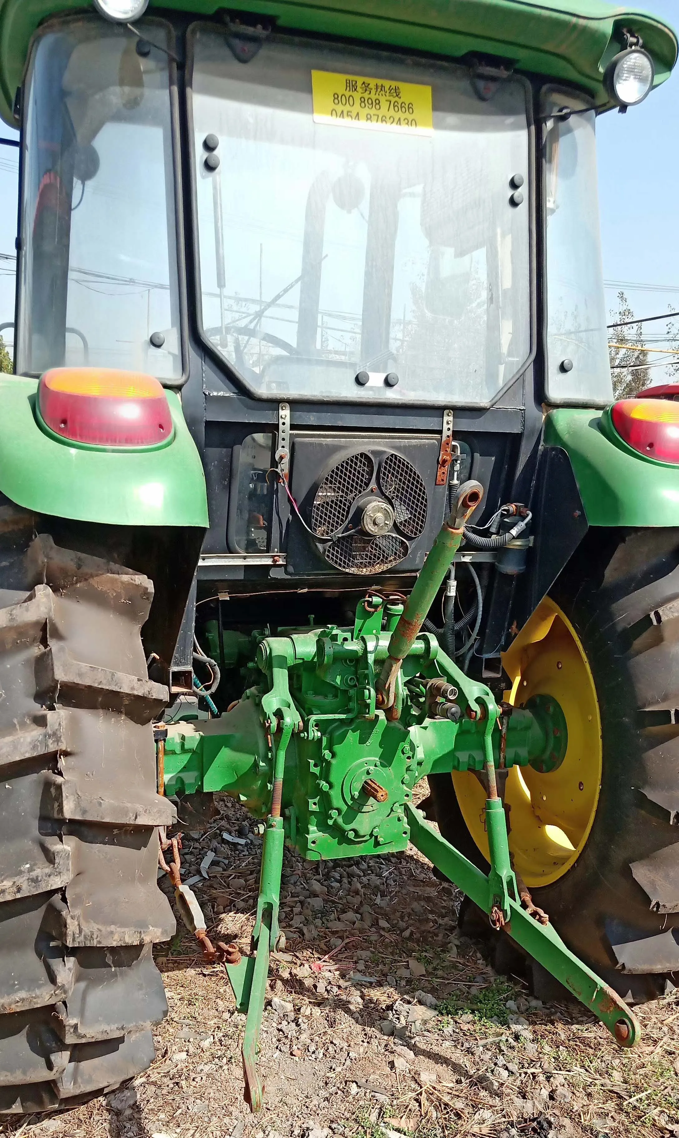 Tractor American brand used low price 95HP 4WD tractor multifunctional for sale