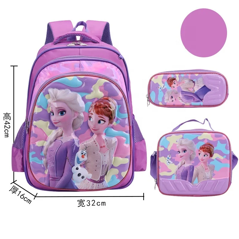 New 3d Cartoon 3 In 1 sac a dos School Trolley Bags Set Spiderman With Wheels school bags for kids 2023